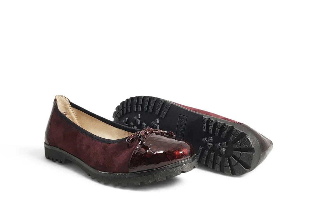 Ballerina Caprice bordeaux - art. 22150 Caprice