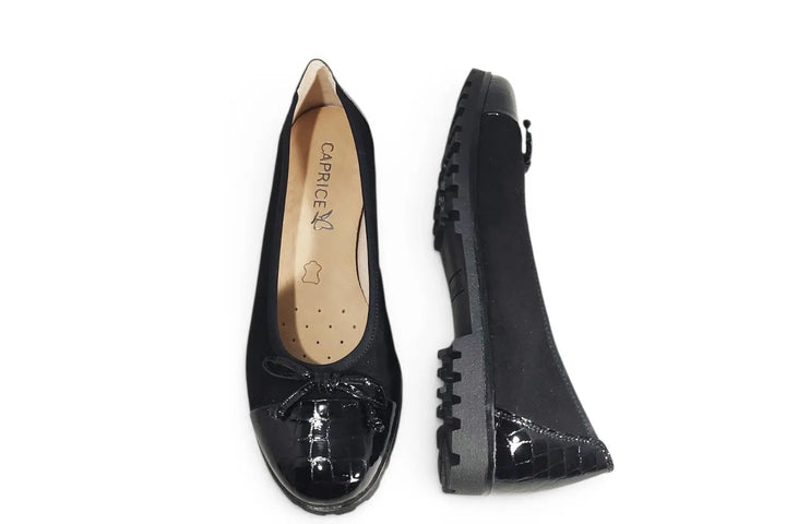 Ballerina Caprice nero - art. 22150 Caprice