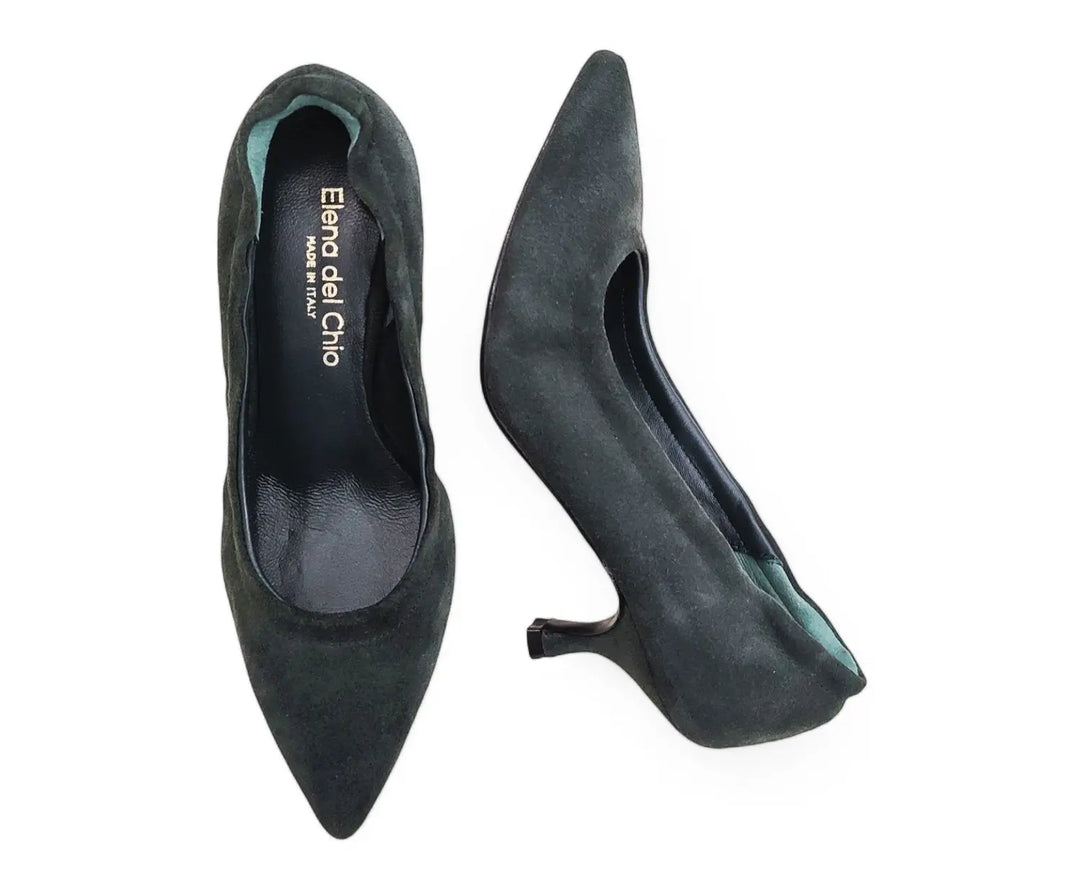 Elena del Chio - art. 8910 verde - Dutto calzature