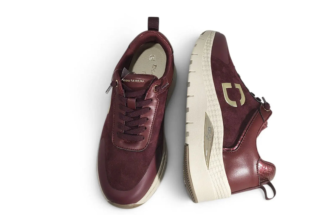 Sneakers Donna Serena bordeaux - art. 146137 Donna Serena