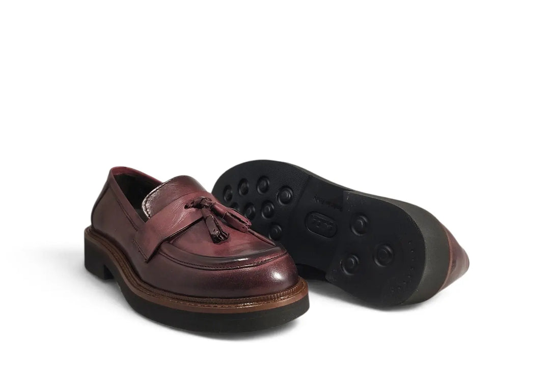 Mocassino Franco Fedele bordeaux - art. D752 Franco Fedele
