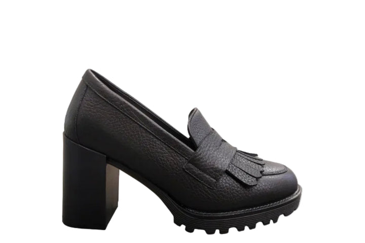 Mocassino Melluso nero - art. L5245