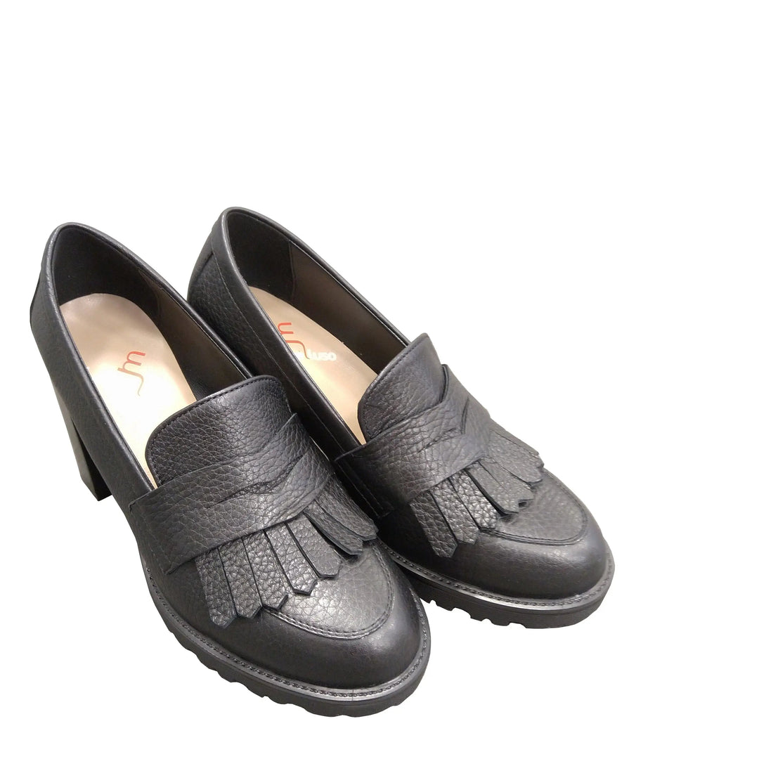 Mocassino Melluso nero - art. L5245