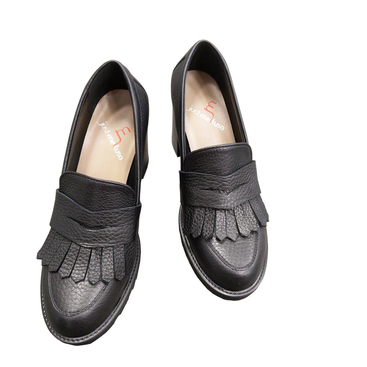 Mocassino Melluso nero - art. L5245