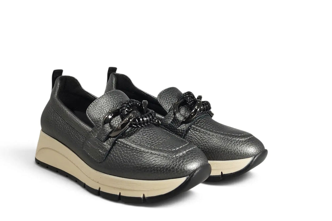 Mocassino Melluso carbone - art. R25102