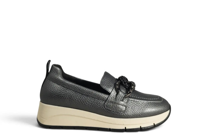 Mocassino Melluso carbone - art. R25102