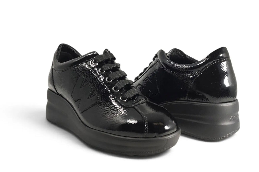 Sneakers Melluso nera - art. R25656