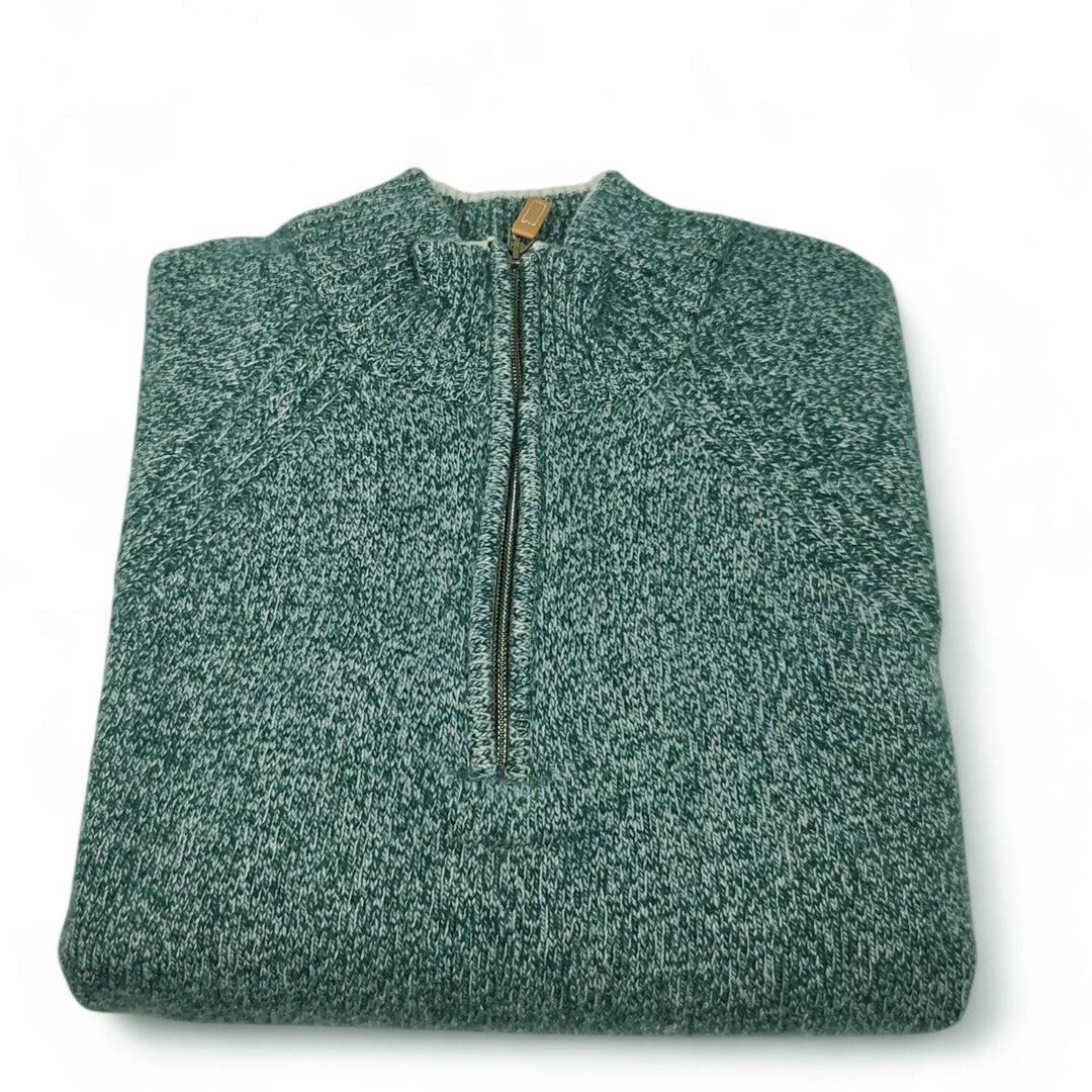 Rodrigo mezza zip verde - Dutto calzature