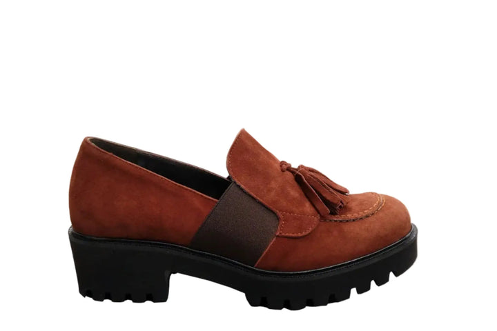 Mocassino Cinzia Valle mattone - art. 9215