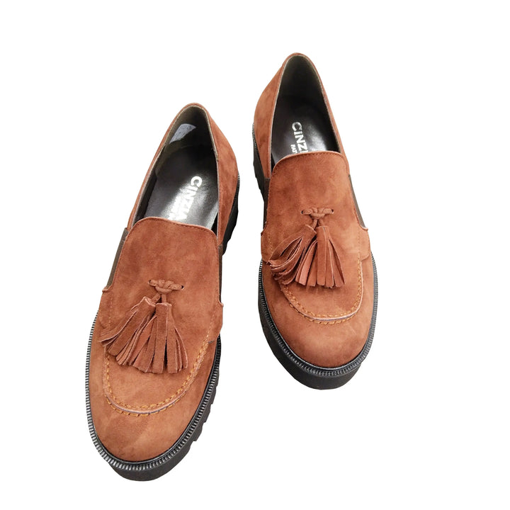 Mocassino Cinzia Valle mattone - art. 9215