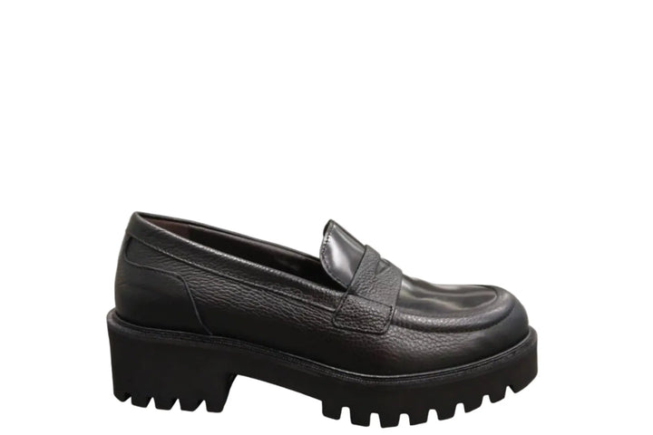 Mocassino Cinzia Valle nero - art. 9423