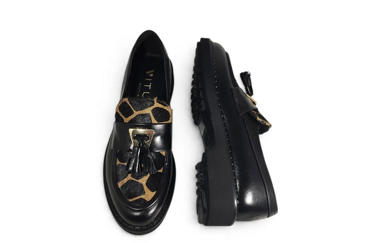Mocassino Vitulli nero - art. 36108 Vitulli
