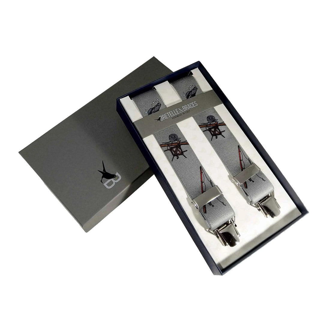 Bretelle&Braces - art. 1204 pesca grigio