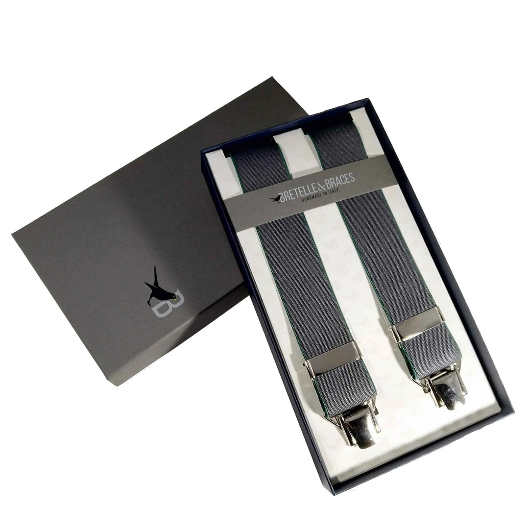 Bretelle&Braces - art. 1204 grigio/verde