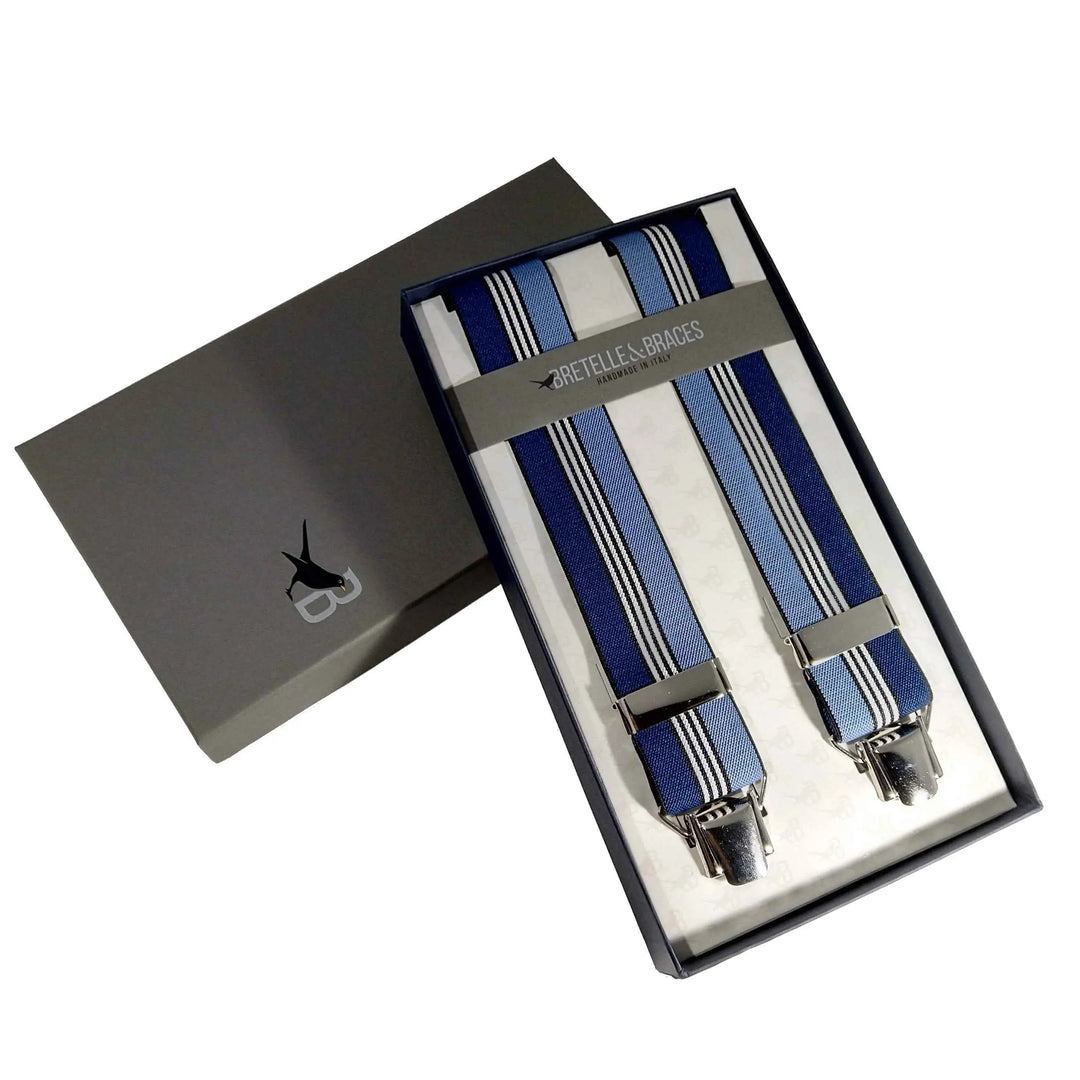 Bretelle&Braces - art. 1204 regimental avio/blu